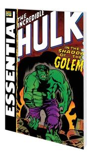 Cover of: Essential Incredible Hulk, Vol. 3 (Marvel Essentials) by Stan Lee, Roy Thomas, Herb Trimpe, Gerry Conway, Harlan Ellison