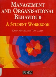 Cover of: Management and Organisational Behaviour