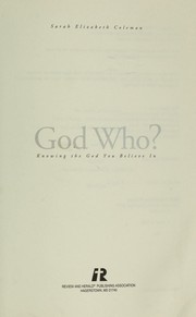 Cover of: God Who by Sarah Eliza Coleman, Sarah Eliza Coleman