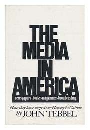 Cover of: The media in America