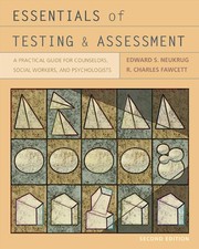 Cover of: Essentials of testing and assessment: a practical guide for counselors, social workers, and psychologists