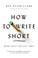 Cover of: How to write short