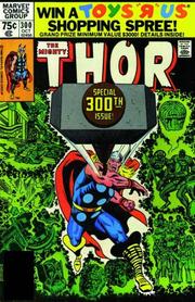 Cover of: Thor: The Eternals Saga, Vol. 2
