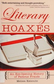 Cover of: Literary hoaxes by Melissa Katsoulis