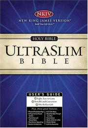 Cover of: The Nkjv Slimline Bible by 