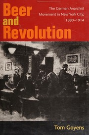Cover of: Beer and Revolution by Tom Goyens