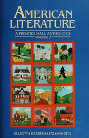 Cover of: American Literature: A Prentice Hall Anthology: Volume II