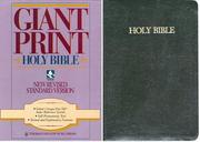 Cover of: Giant Print Bible