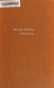 Cover of: American literature: a world view