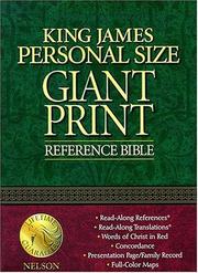Cover of: KJV Bible: Personal Size Giant Print Reference Edition