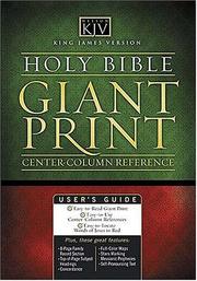 Cover of: KJV Classic Giant Print Center-Column Reference Bible