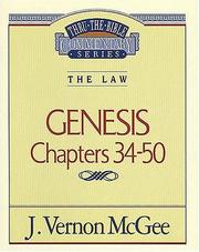 Cover of: Genesis III by J. Vernon McGee