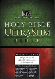 Cover of: The Kjv Slimline Bible by 