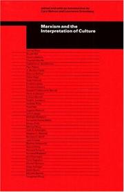 Cover of: Marxism and the interpretation of culture