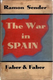 Cover of: The War in Spain by Ramón J. Sender