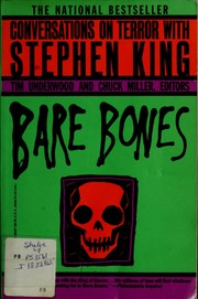 Cover of: Bare bones: conversations on terror with Stephen King