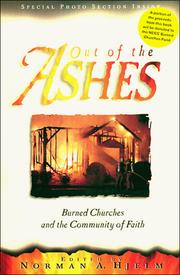 Cover of: Out of the ashes: burned churches and the community of faith