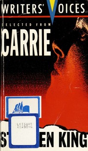 Cover of: Selected from Carrie by Stephen King