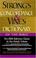 Cover of: Strong's Concise Concordance And Vine's Concise Dictionary Of The Bible Two Bible Reference Classics In One Handy Volume