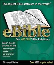 Cover of: eBible Discover Edition: The One-Click Bible Study Library