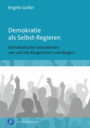 Cover of: Demokratie als Selbst-Regieren by Brigitte Geissel