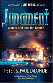 Cover of: Judgment | Peter Lalonde
