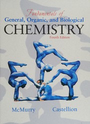 Cover of: Fundamentals of general, organic, and biological chemistry by John E. McMurry