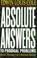 Cover of: Absolute answers to prodigal problems