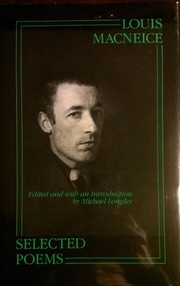 Cover of: Selected poems of Louis MacNeice by Louis MacNeice