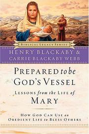 Cover of: Prepared to be God's Vessel: How God Can Use an Obedient Life to Bless Others