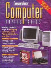 Cover of: Computer Buying Guide 2001 (Computer Buying Guide)