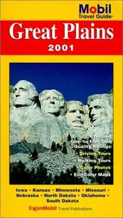 Cover of: Mobil Travel Guide 2001 Great Plains: Iowa, Kansas, Minnesota, Missouri, Nebraska, North Dakota, Oklahoma, South Dakota (Mobil Travel Guide Great Plains (Ia, Ks, Mo, Ne, Ok))
