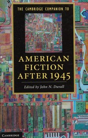 Cover of: The Cambridge companion to American fiction after 1945 by John N. Duvall