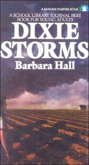 Cover of: Dixie Storms | Barbara Hall