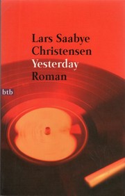 Cover of: Yesterday by 