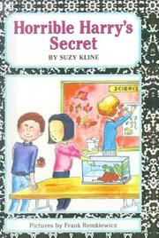 Cover of: Horrible Harry's Secret