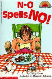 Cover of: N-O Spells No by Teddy Slater