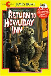 Cover of: Return to Howliday Inn by James Howe, Alan Daniel, James Howe