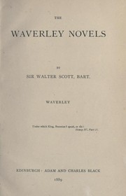 Cover of: Waverley by Sir Walter Scott