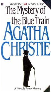 Cover of: The Mystery of the Blue Train (Hercule Poirot Mysteries) by Agatha Christie
