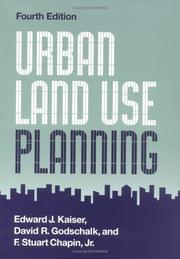 Cover of: Urban land use planning by Edward John Kaiser