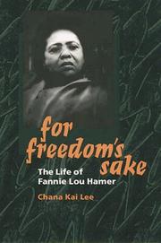 Cover of: For freedom's sake by Chana Kai Lee