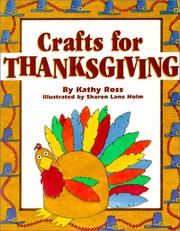 Cover of: Crafts for Thanksgiving (Holiday Crafts for Kids)