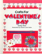 Cover of: Crafts for Valentine's Day (Holiday Crafts for Kids) by 