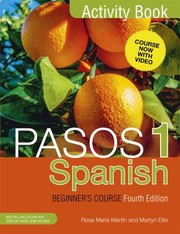 Cover of: Pasos 1 : Spanish Beginner's Course: Activity Book