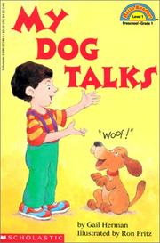 Cover of: My Dog Talks by 