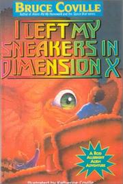 Cover of: I Left My Sneakers in Dimension X by Bruce Coville