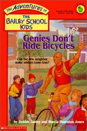 Cover of: Genies Don't Ride Bicycles by Debbie Dadey