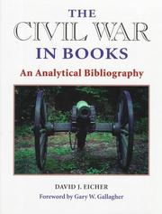 Cover of: The Civil War in books by David J. Eicher