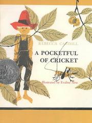 Cover of: Pocketful of Cricket | Rebecca Caudill